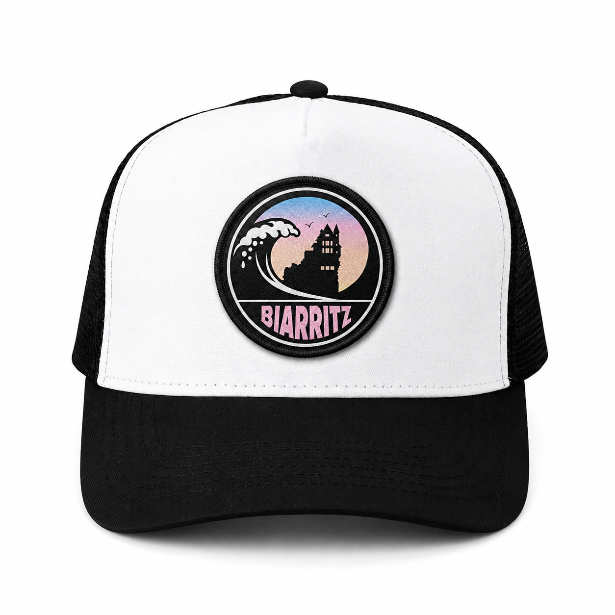 Casquette Trucker – Biarritz Villa Belza Surf Pastel