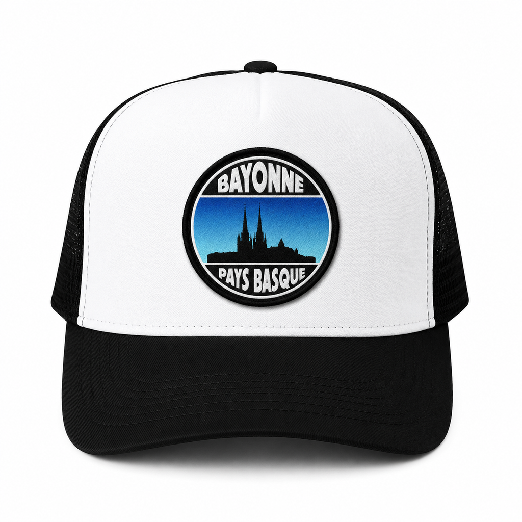 Casquette Trucker – Bayonne Pays Basque Horizon Bleu