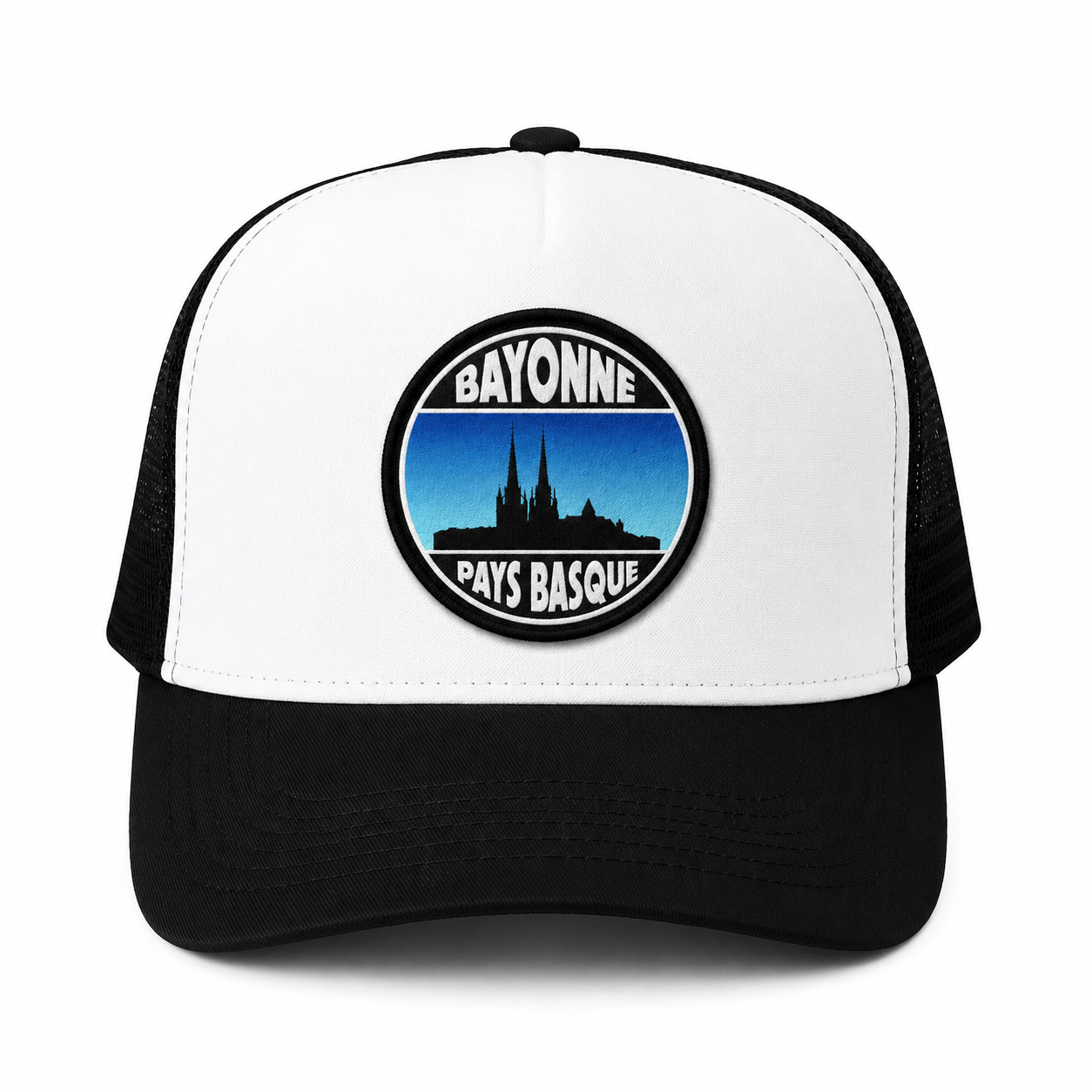 Casquette Trucker – Bayonne Pays Basque Horizon Bleu