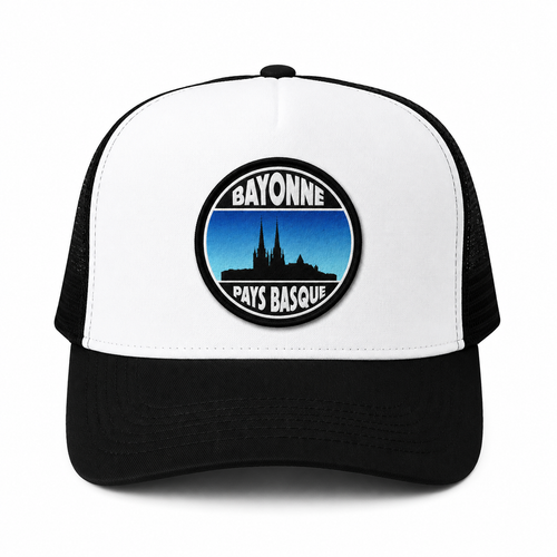 Casquette Trucker – Bayonne Pays Basque Horizon Bleu