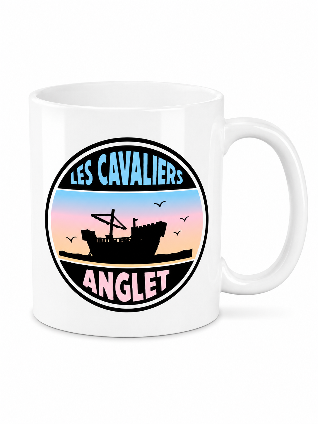 Mug Les Cavaliers – Anglet | Collection Panneaux