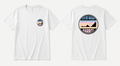 T-shirt Côte des Basques – Biarritz | Collection Panneaux Pastels