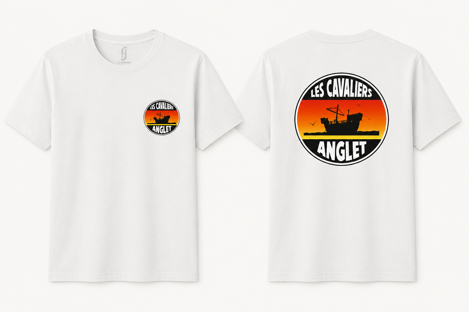 T-shirt Les Cavaliers – Anglet | Collection Panneaux