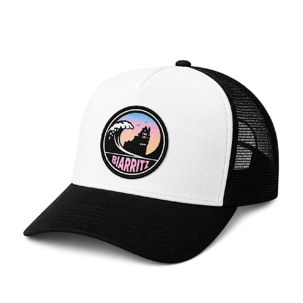 Casquette Trucker – Biarritz Villa Belza Surf Pastel