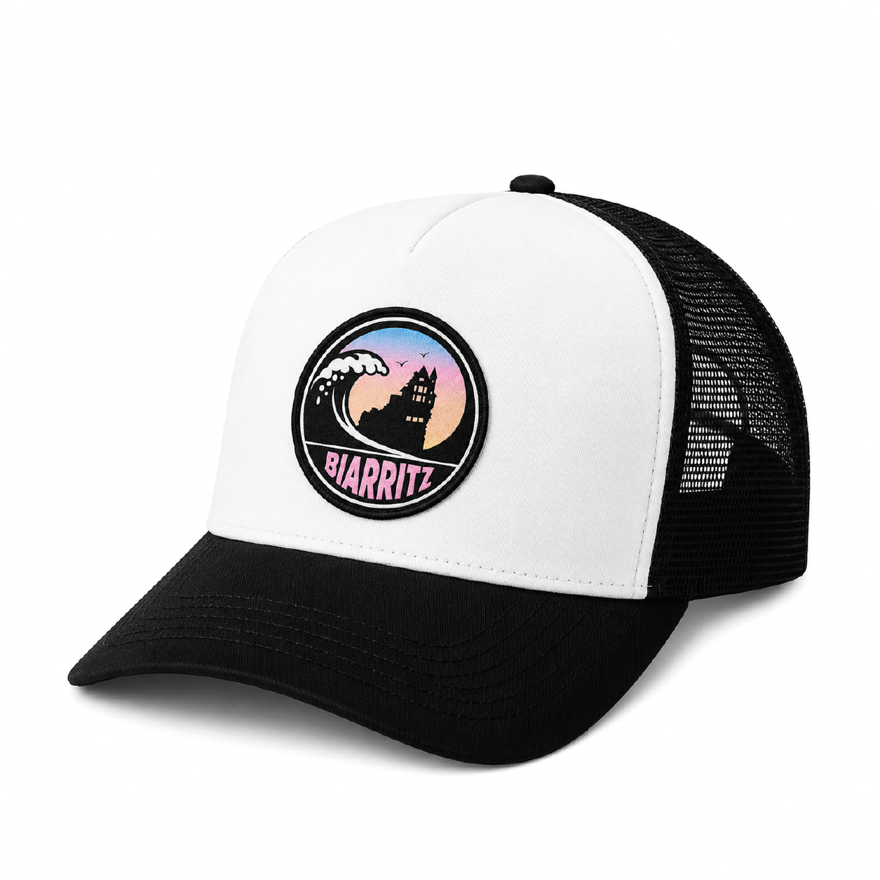 Casquette Trucker – Biarritz Villa Belza Surf Pastel