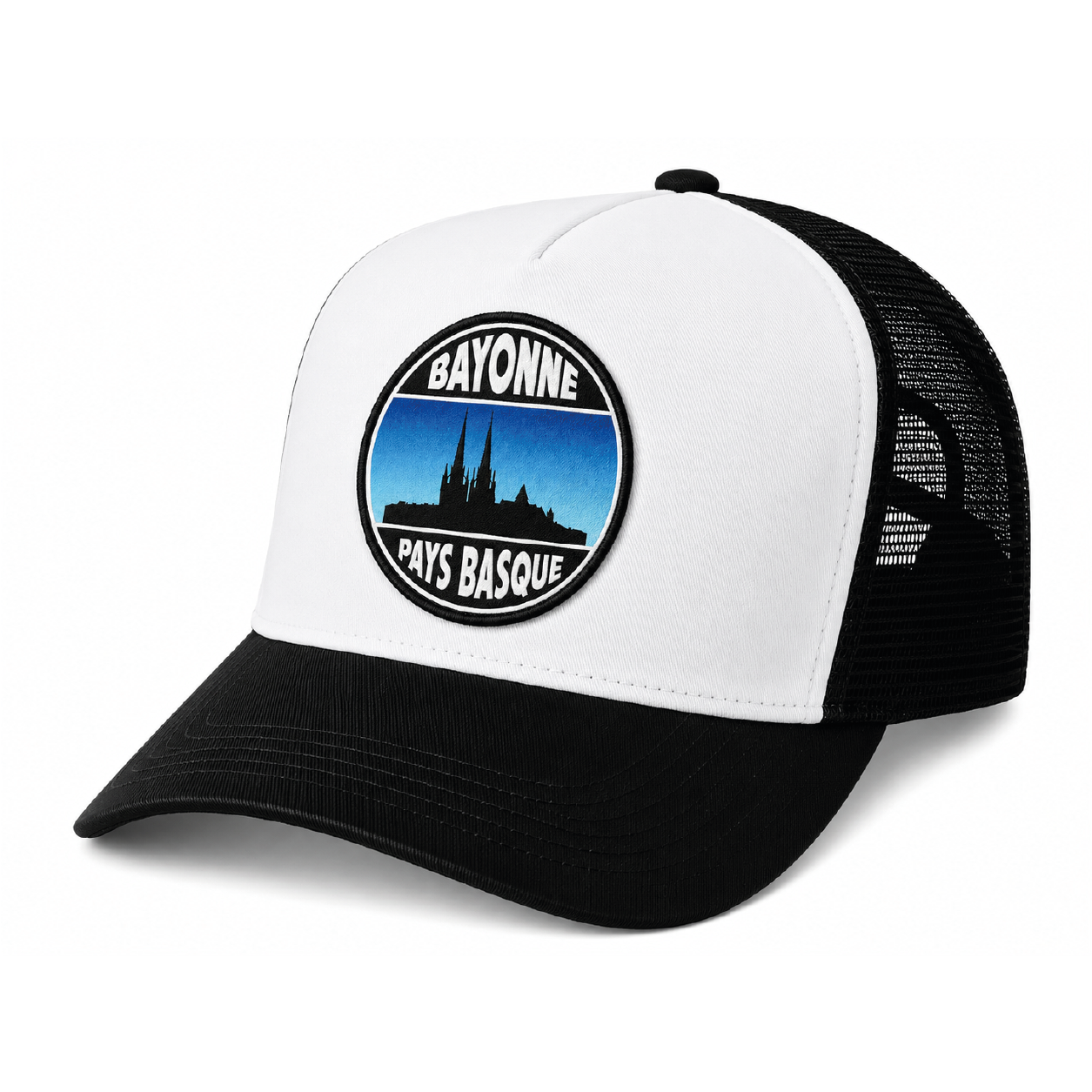 Casquette Trucker – Bayonne Pays Basque Horizon Bleu
