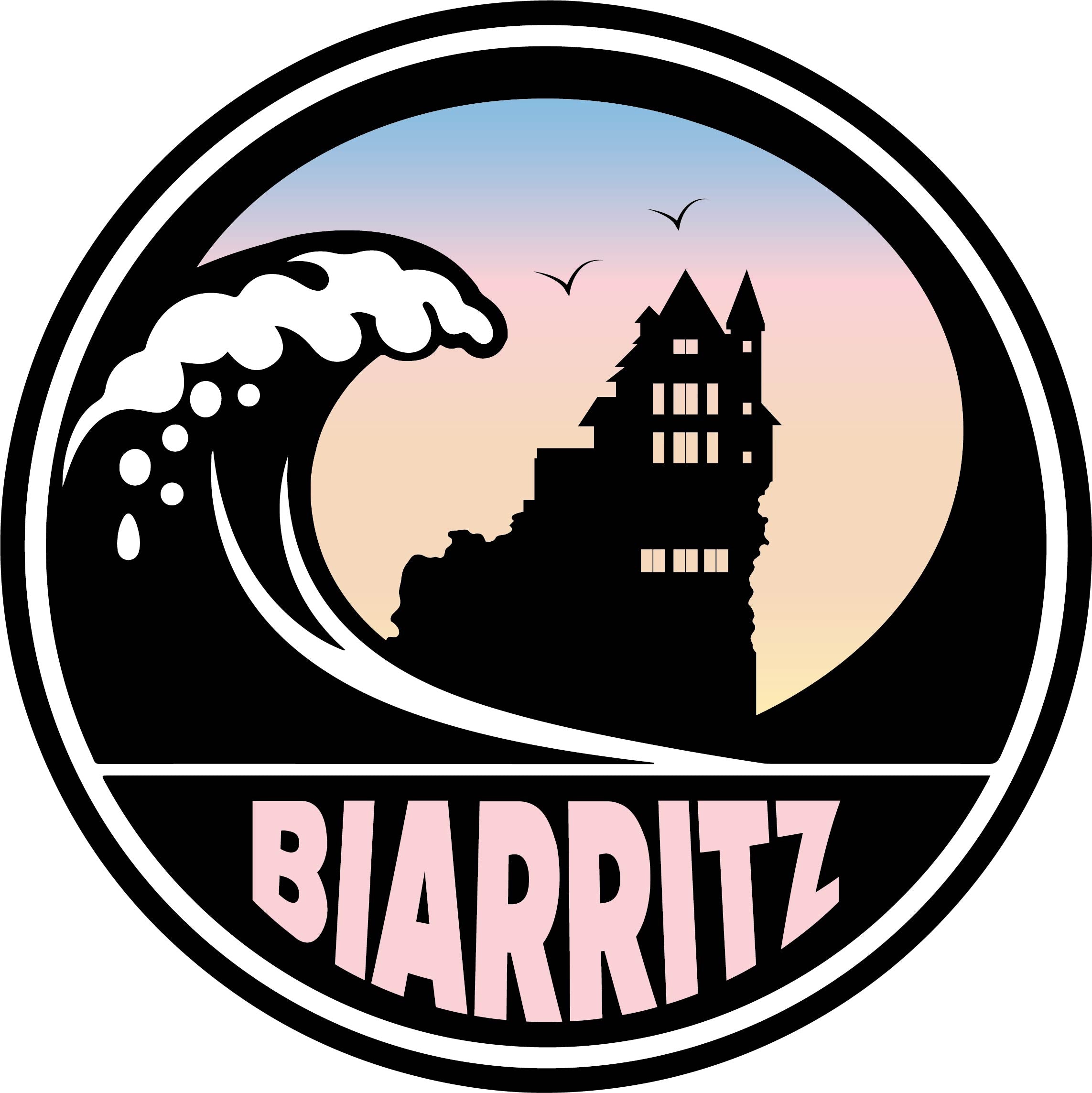 T-shirt Villa Belza – Biarritz | Collection Panneaux Pastels